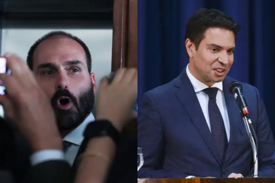 Hugo Motta aprova cassação do mandato de Eduardo Bolsonaro e Alexandre Ramagem
