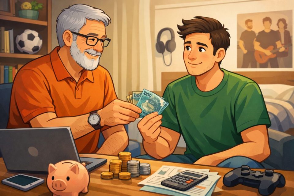 Pais seguem bancando filhos da Geração Z na vida adulta, revela pesquisa