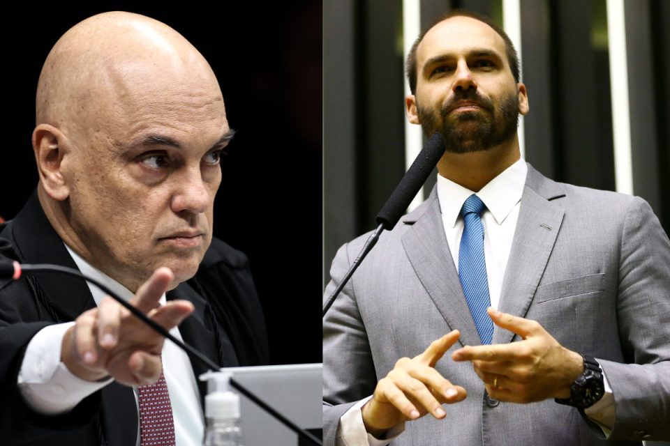 Sem defesa apresentada, Moraes pode decretar prisão preventiva de Eduardo Bolsonaro; entenda