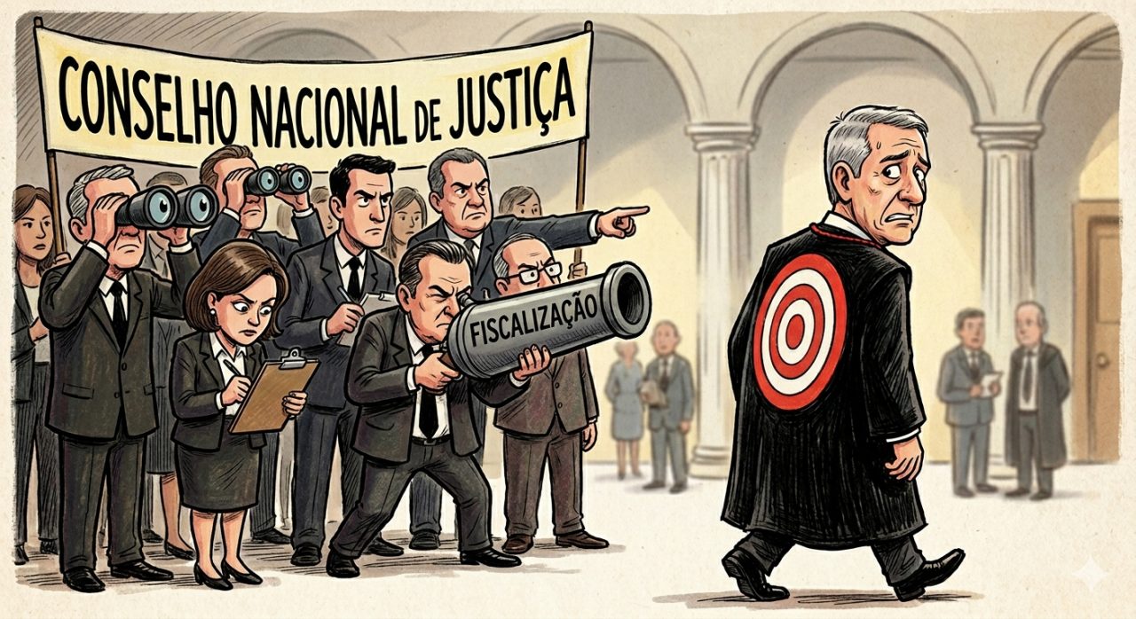 O juiz na mira