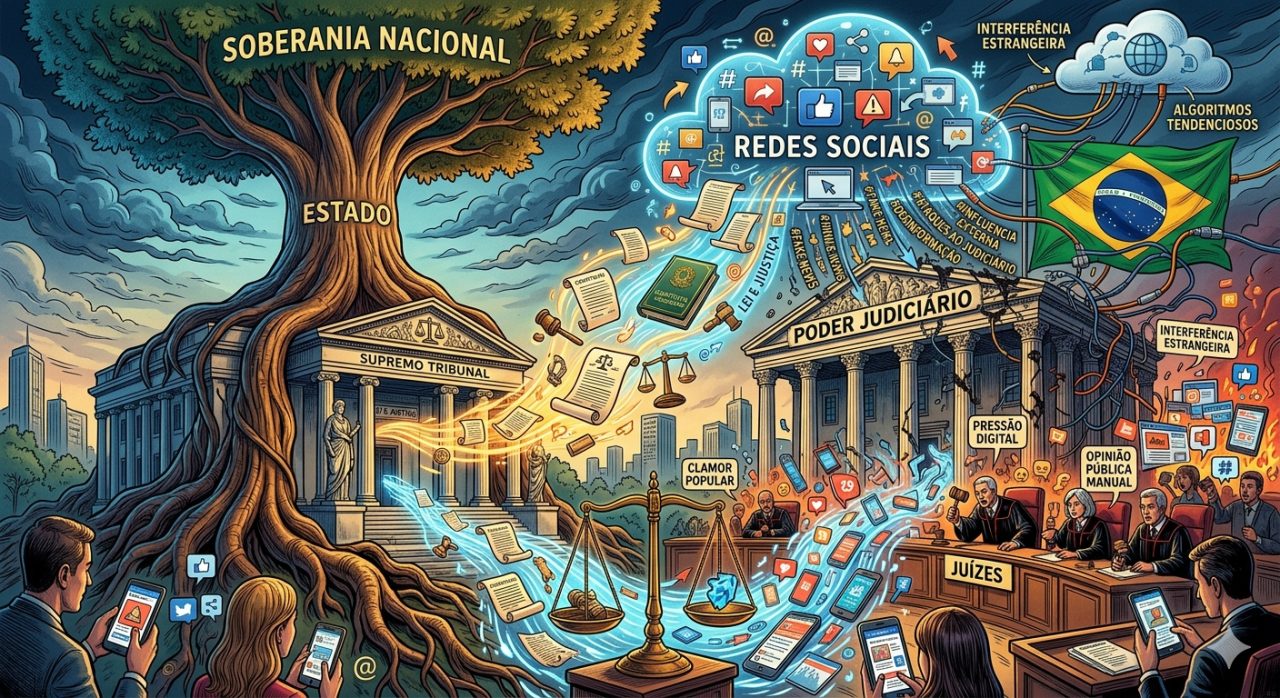 Inteligência Artificial e redes sociais afetam soberania estatal e atuação do Judiciário
