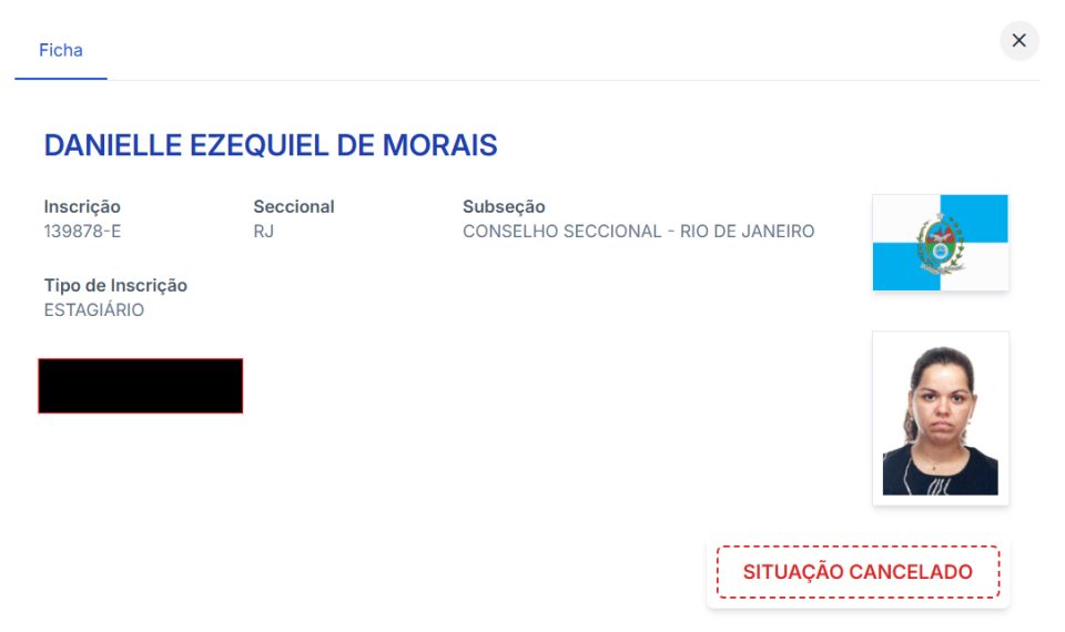 Ex-subsecretária do RJ se apresenta como advogada mesmo sem ter OAB