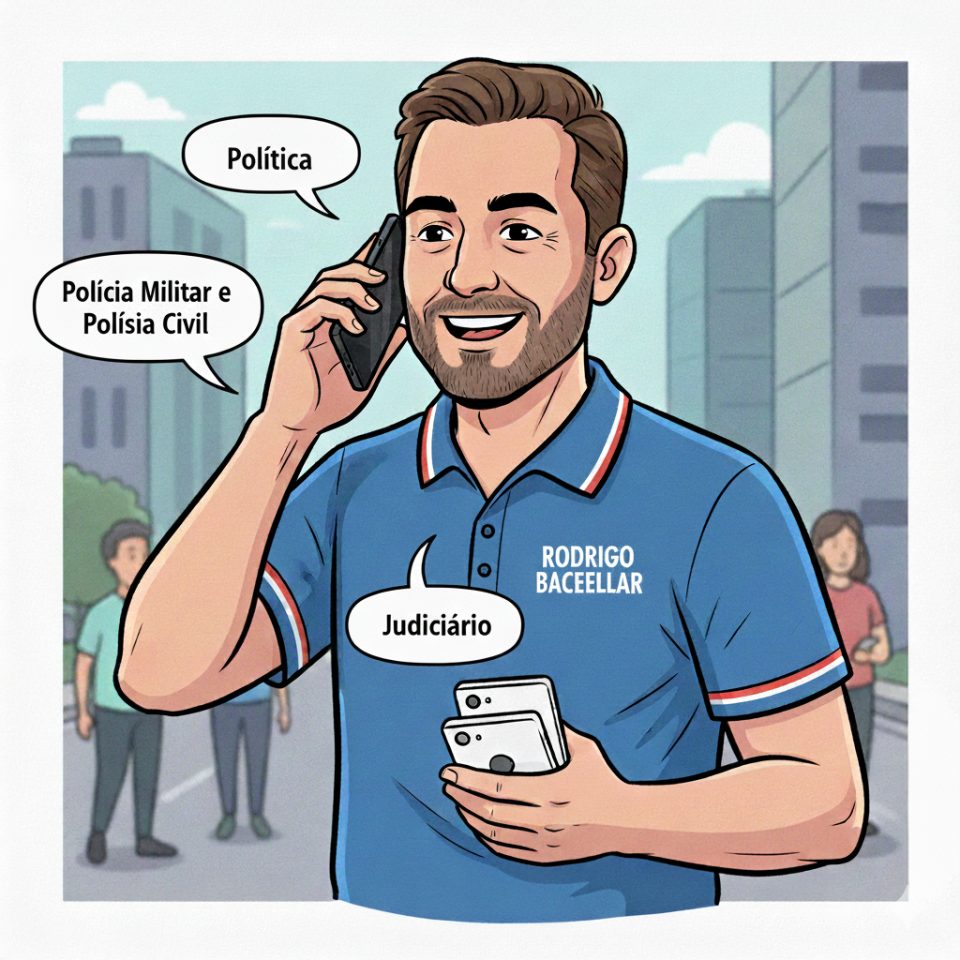 Os celulares de Bacellar