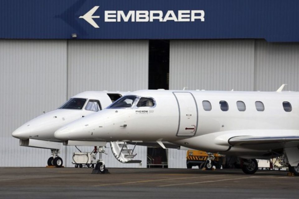 Embraer firma contrato com nova fornecedora internacional
