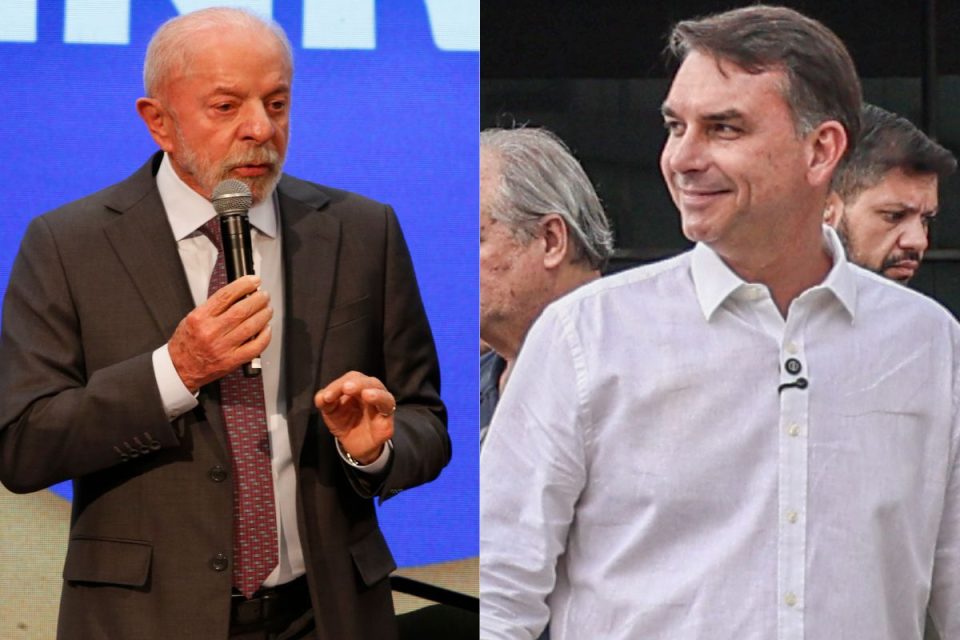 Flávio Bolsonaro x Luiz Inácio Lula da Silva